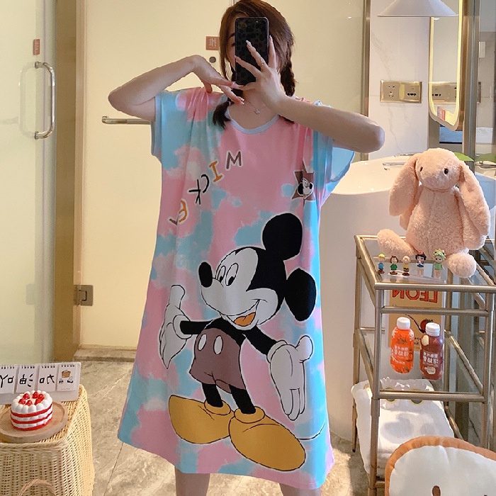 TELLY ➡️ 348 Daster Import Wanita Motif Lucu 1 Pcs - Daster Korea - Daster Baju Tidur All Size