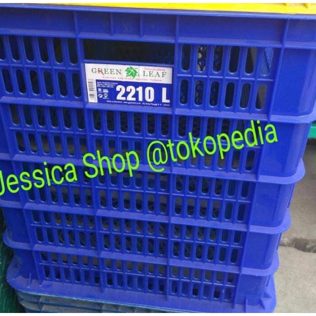 

Kontainer Serbaguna/Container Industri/Box Keranjang Green Leaf 2210 L