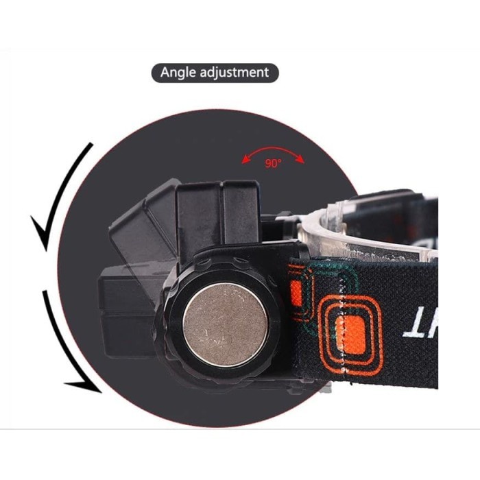 SENTER KEPALA BATERAI TAHAN LAMA LED HEAD LAMP HIGH POWER 101102 / SENTER KEPALA BATERAI TAHAN LAMA