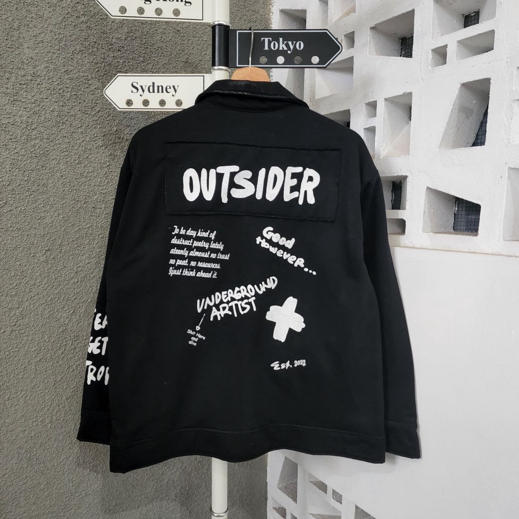 JAKET PRIA WANITA TEBAL OUTSIDER TRENDI