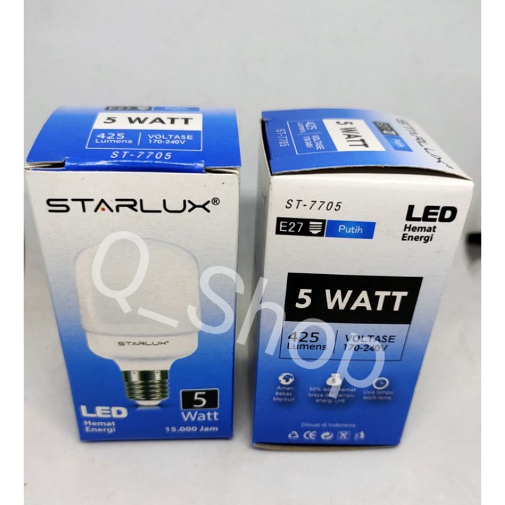 Lampu LED Capsule Starlux 5 Watt