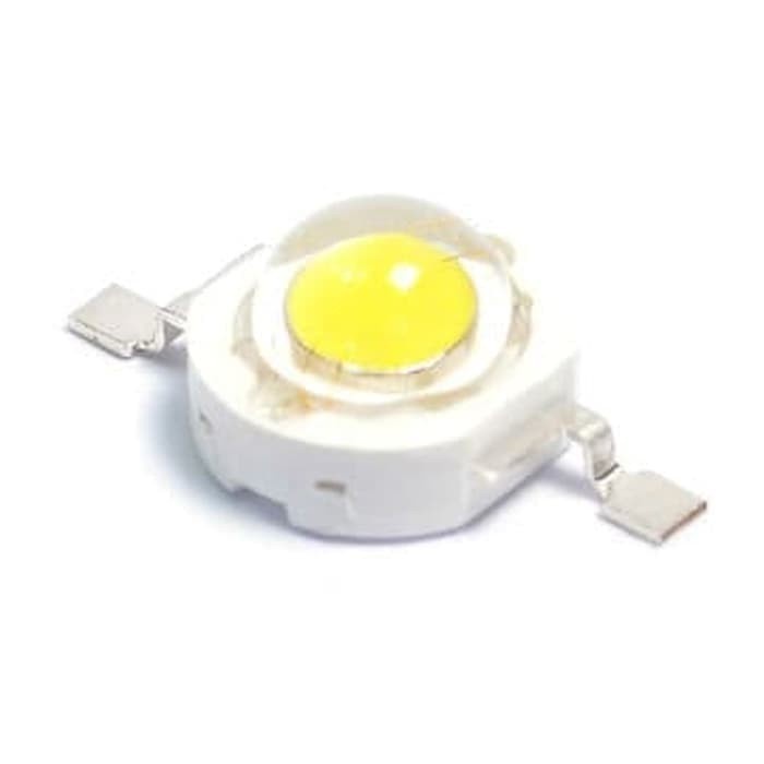 HPL 1w/ 3w 3 Watt Tanpa pendingin Putih / Warm White - Kualitas Biasa 100 pcs - Putih