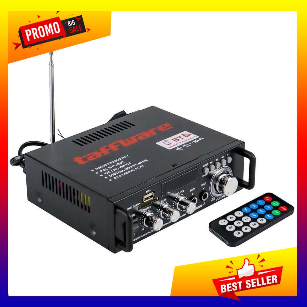 Amplifier Bluetooth EQ Audio Amplifier Home Theater FM 600W - BT-298A