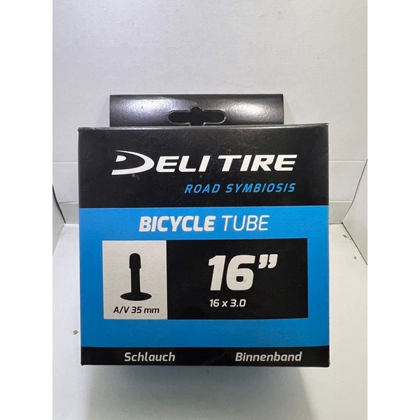 BAN DALAM SEPEDA 16 X 3.0 AV 35mm DELI TIRE