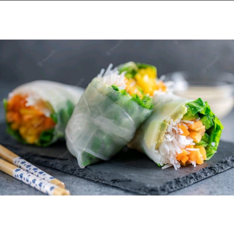 Jual Rice Paper Kulit Lumpia Vietnam Spring Roll Rice Paper Kulit
