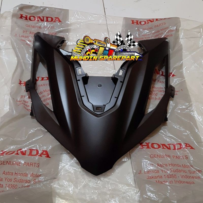 Jual Cover Front Tameng Panel Body Depan Dasi Vario New K S Original Hitam Dof Dop