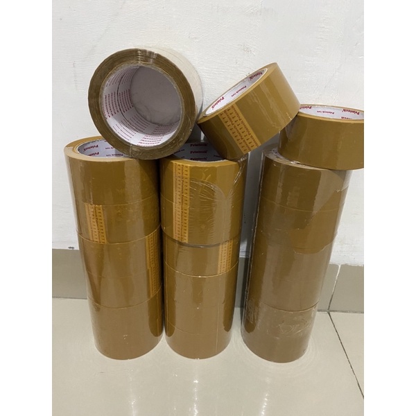 

[READY STOCK] LAKBAN COKLAT PRINTECH 2” inch
