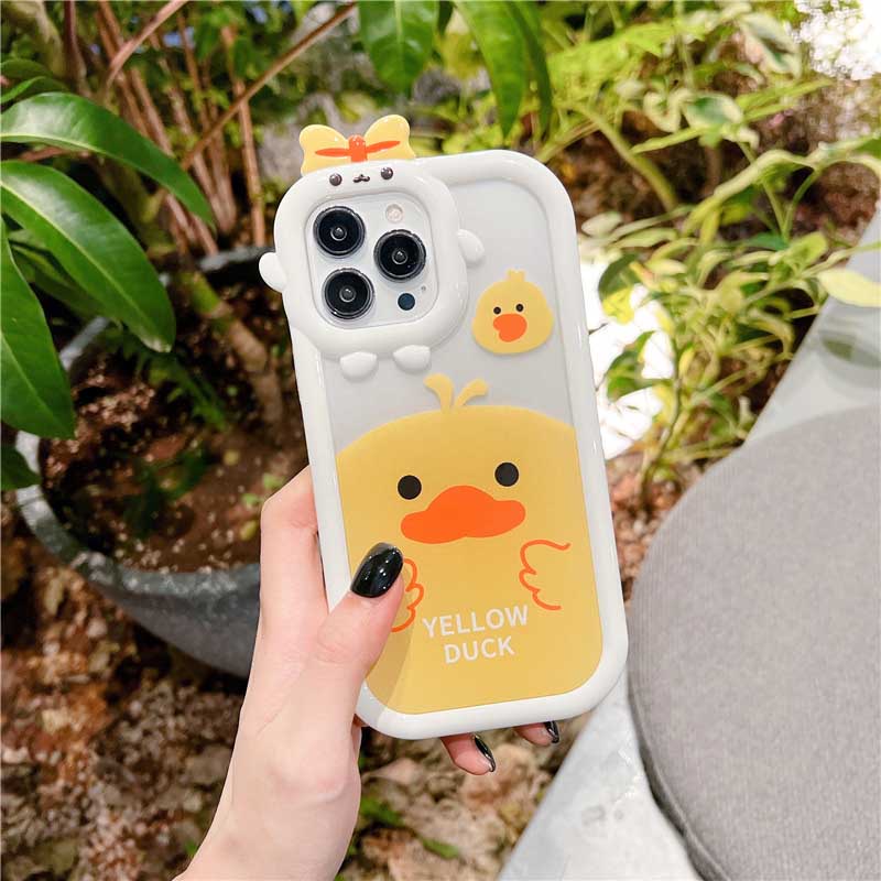 Soft Case Silikon Motif Bebek Kuning Untuk Samsung A04S A13 A03 A03S A23 A22 A21S A12 A02S A11 A51 A30 A50 A52 A20S A10S M12 A32 4G