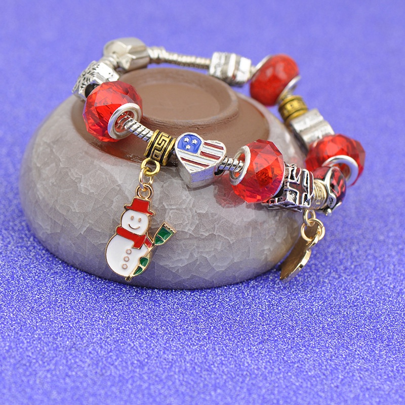 Gelang Manikmanik Kacaalloy Gaya retro Kreatif DIY Untuk Wanita