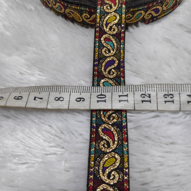 Pita Renda bordir etnik cantik BSHH