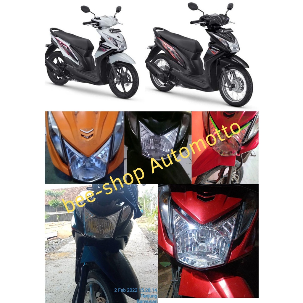 REFLEKTOR DEPAN HONDA BEAT FI (2012 -2014)