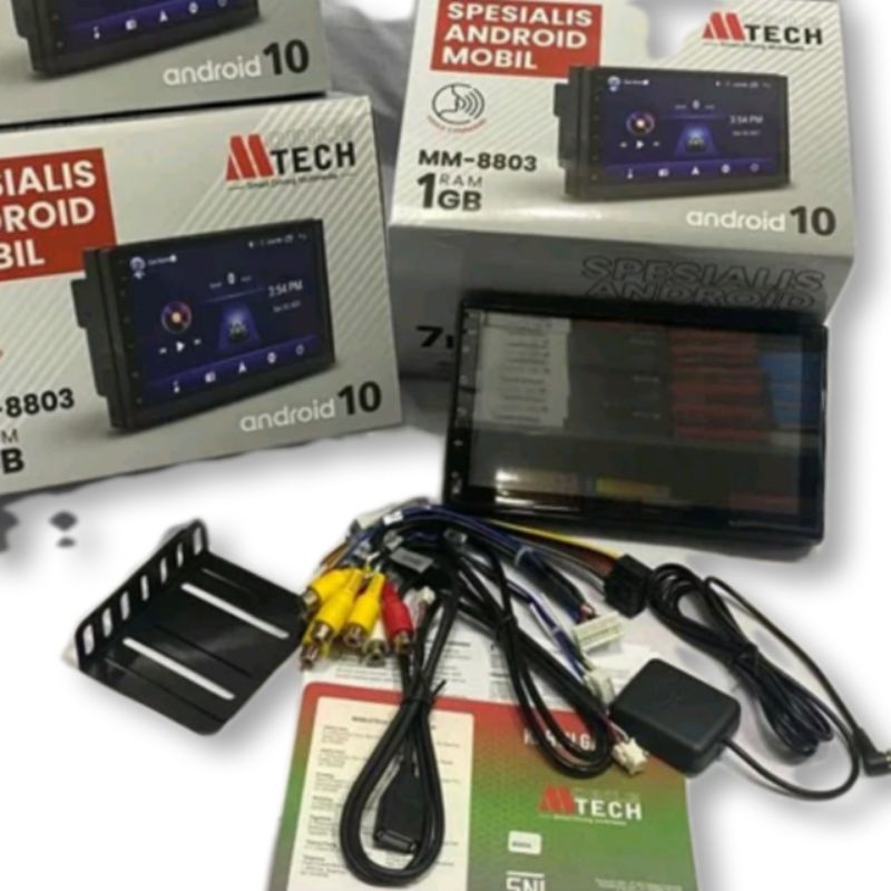 headunit android 7inch mtech garansi resmi murah