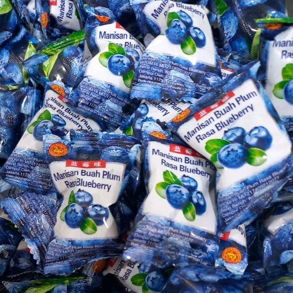 

Manisan Plum Rasa Blueberry 1kg