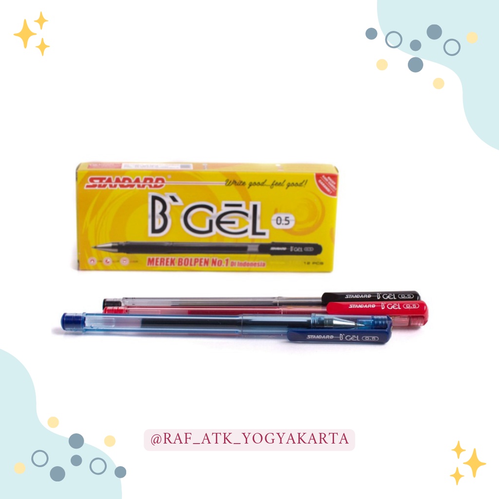 

PEN / PENA / BALLPOIN / PULPEN STANDARD B'GEL