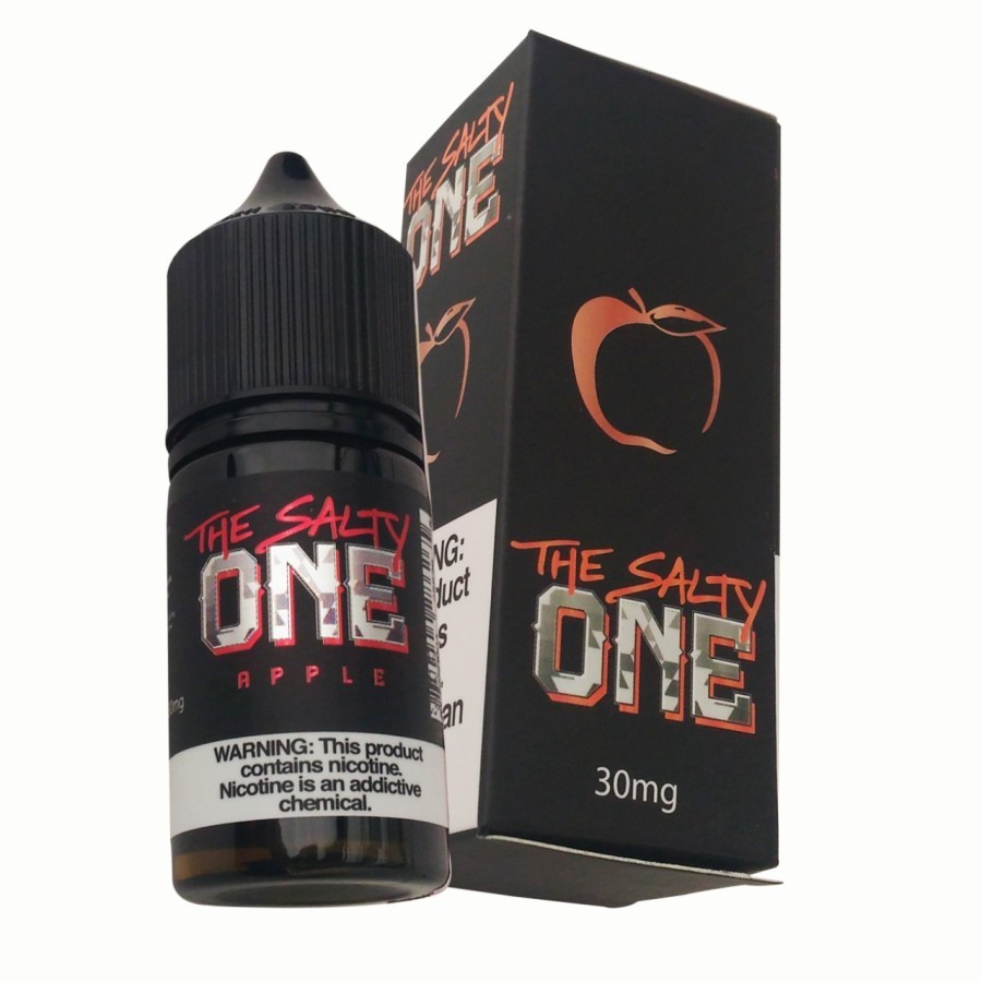 NEW &amp; AUTHEN THE SALTY LIQUID SALTNIC 50ML - APPLE