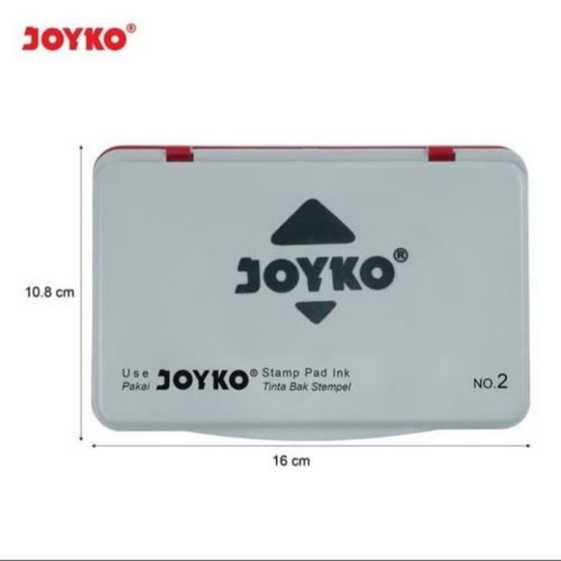 Stamp Pad / Bak Stampel Joyko no.2 (Besar)