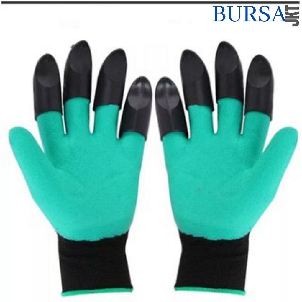 SARUNG TANGAN KEBUN CAKAR 2 SISI KIRI DAN KANAN SAFETY GLOVES