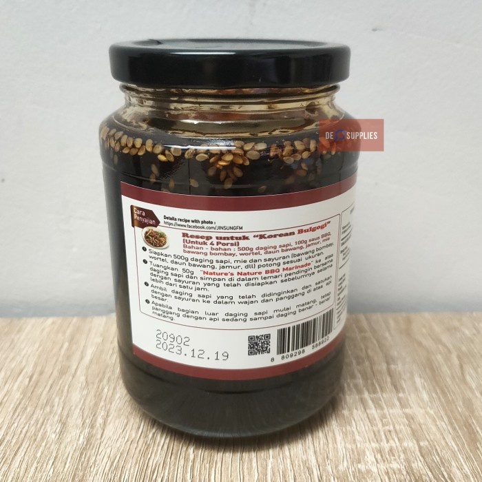 

Saus Bulgogi BBQ Sauce Jinsung 500gram Saos Bulgogi Import Korea