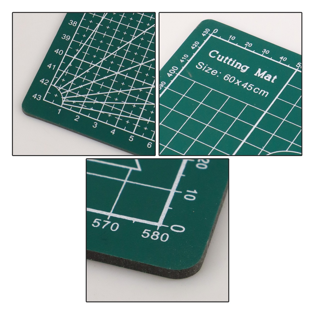 Working Pad Cutting Mat Alas Potong Papan Kerja A2 60 x 45 cm - QJ3 - Green