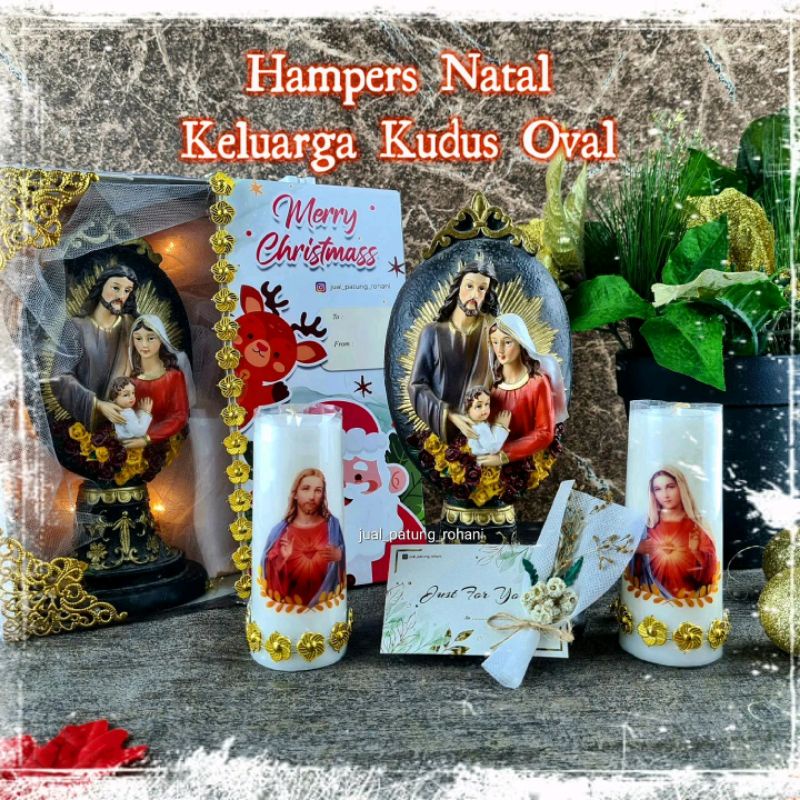 

Hampers Natal Keluarga Kudus Oval Lampu