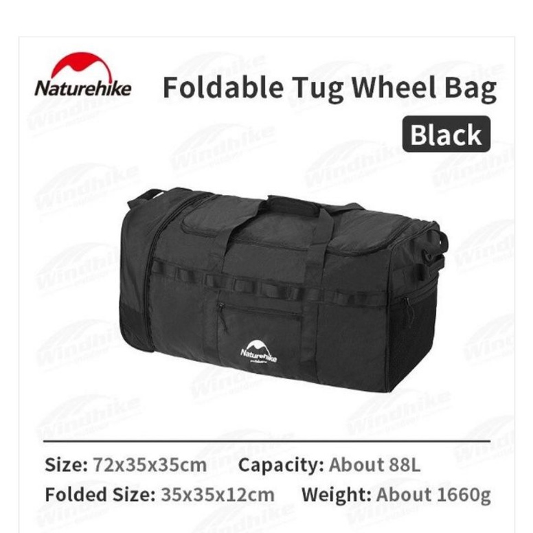 FOLDING TRAVEL BAG 88L NATUREHIKE NH21LX003 [C4]
