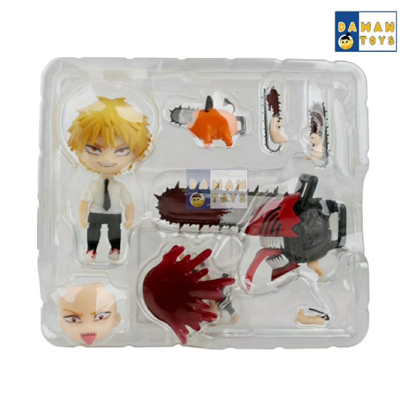 Figure Chainsaw man Denji Power Makima Pochita Nendoroid Anime Pajangan