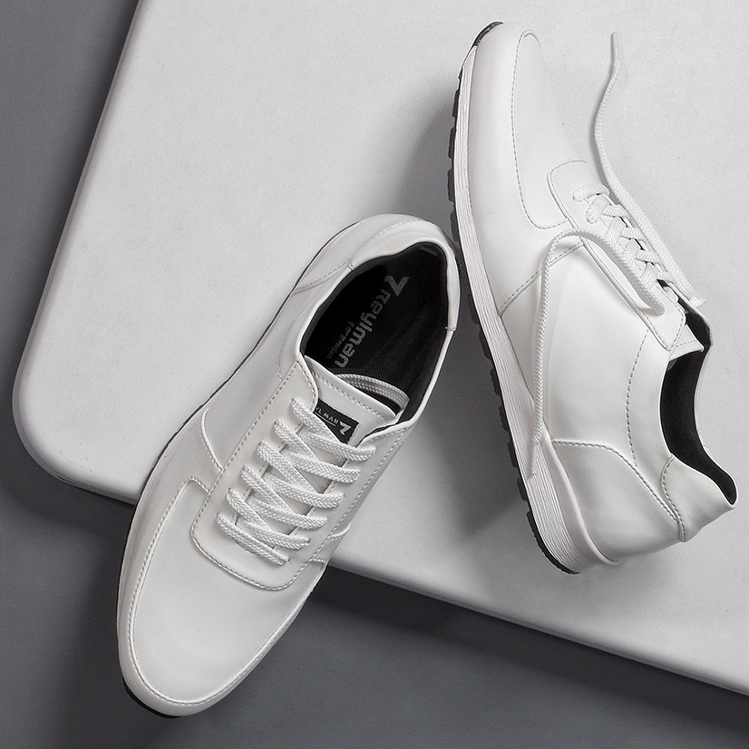 ALLEGRO WHITE |ManNeedMe x Reyl| Sepatu Sneakers Pria Casual Shoes ORIGINAL