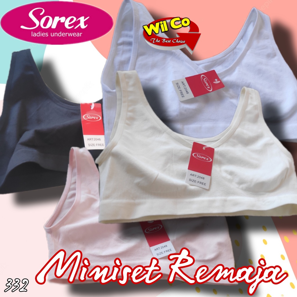 K332 - [Harga Per 1 Pcs] MINISET ANAK WANITA PAKAIAN DALAM ANAK WANITA SOREX FREE SIZE