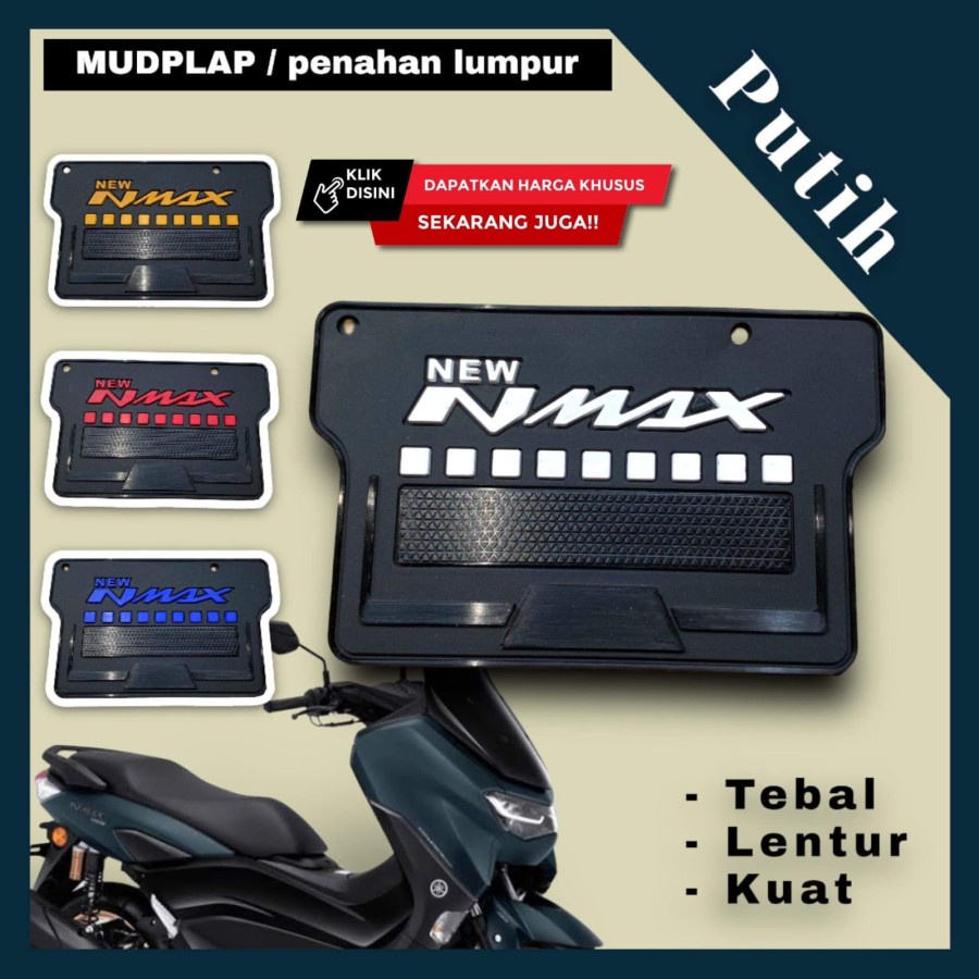 Mudflap Karet Pelindung Lumpur Yamaha New Nmax 2020 2021 2022