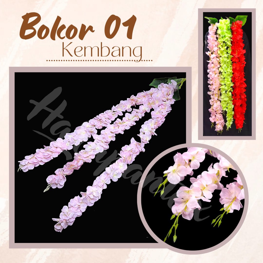 Kembang Bokor/Tipe 01/Kembang Plastik/Kembang Hias/Dekorasi