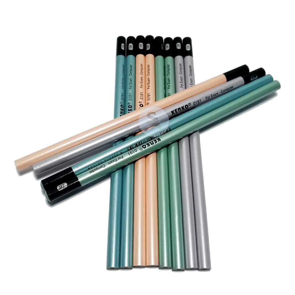

KENKO - Pencil 2B - 0191 (PEARL) - Pensil Untuk Ujian - Lusin