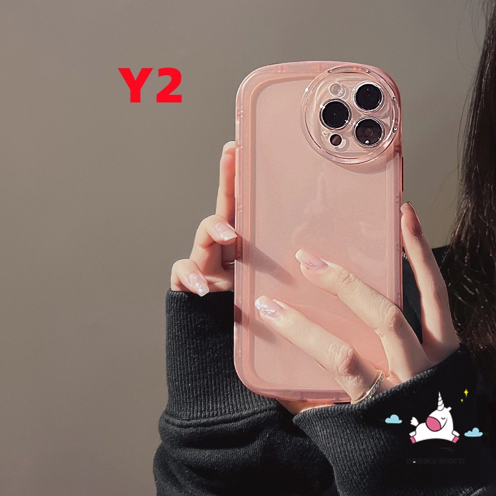 Soft Case TPU Warna Permen Macaron Untuk Vivo Y35 Y22 Y22s Y16 Y20 Y11 Y17 Y15 Y12 Y12i Y15s Y15s Y01 Y21 2021 Y33s Y21s Y1 Y21s Y5S Y20 Y21s Y20 Y1S Y21s Y31S Y5S Y2020 Y2020 Y1S Y20