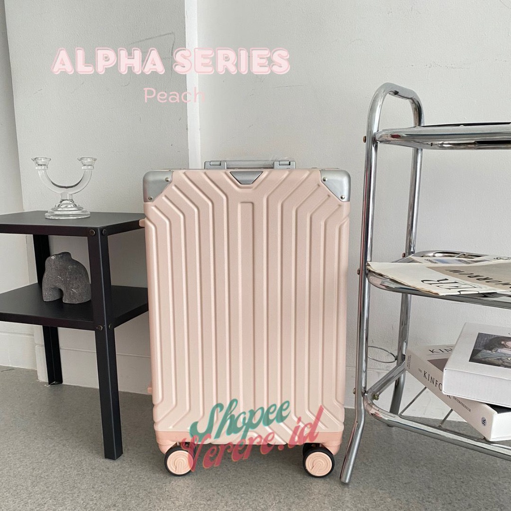 Koper Parkson ALPHA Series Cabin 20 Inch dan Koper Bagasi 24 Inch TSA Lock Frame Alumunium Suitcase