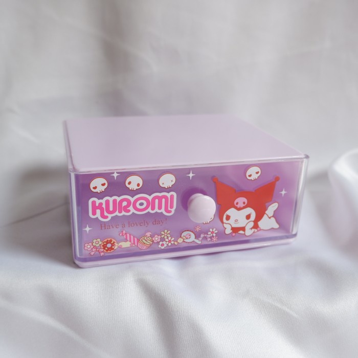 

Rak Laci Meja Rak Organizer Serbaguna Drawer Sanrio Hello Kitty My Melody