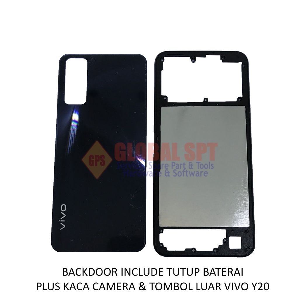 BACKDOOR VIVO Y20 INCLUDE TUTUP BATERAI / BACK COVER / TUTUP BELAKANG