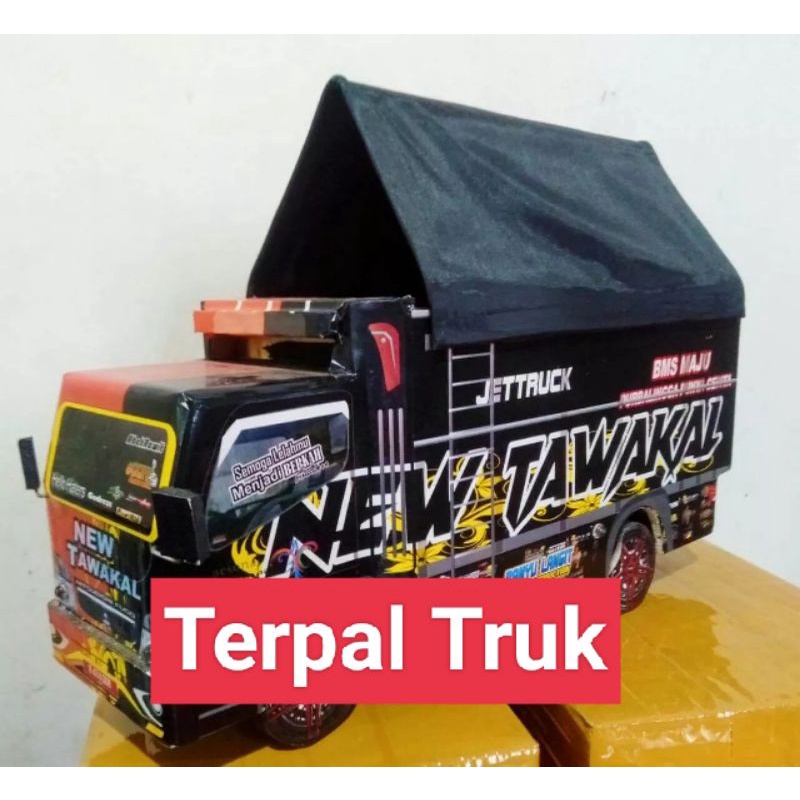 Terpal Truk A12 4X6 5X7 6X8 Warna Hitam