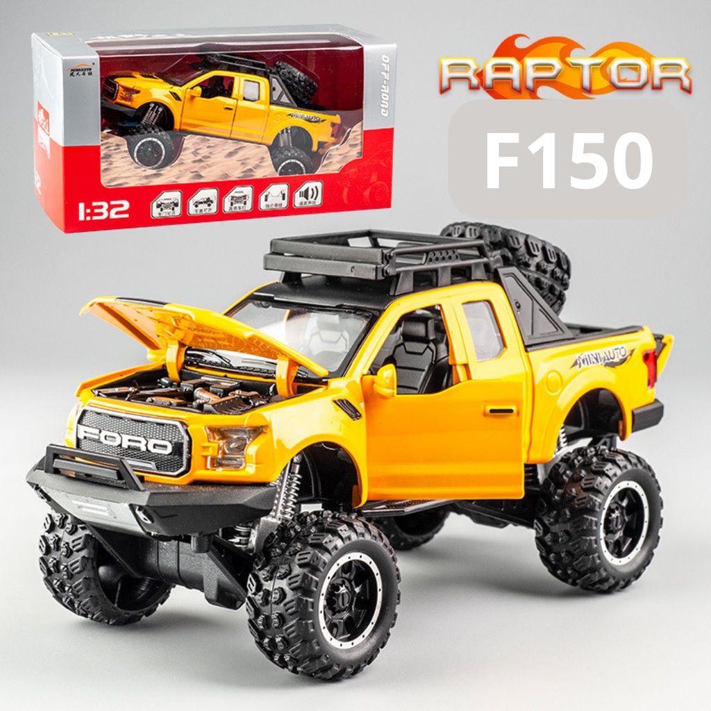 DIECAST MOBIL FORD RAPTOR 150 MINIAUTO ORIGINAL METAL COLLECTION 1:32