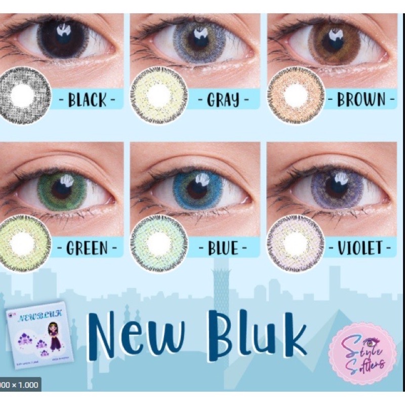 NEWBLUK Softlens By CTK Diameter 15MM