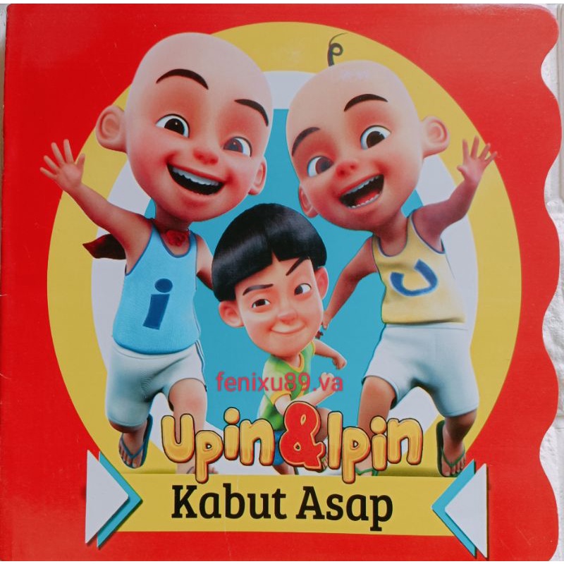 Buku Cerita Upin & Ipin kabut asap