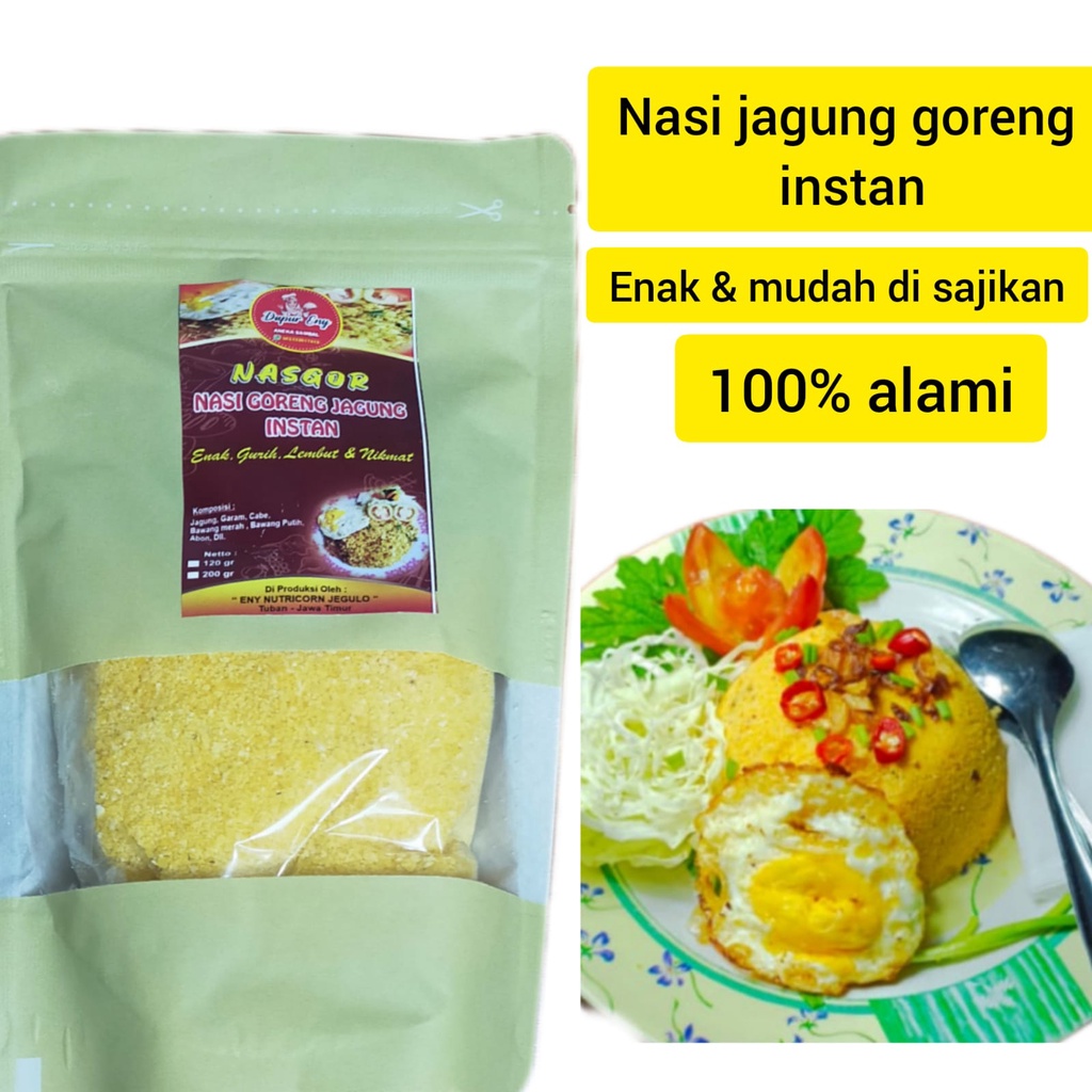 

nasi jagung goreng instan