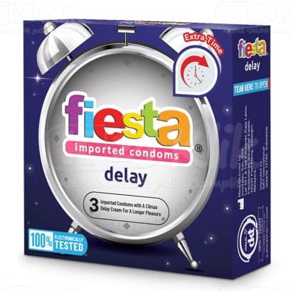 (NCS) PRIVASI AMAN Kondom Condom Fiesta Ultra Safe Bubble Gum Max Dotted Durian All Night Strawberry Delay Neon Banana