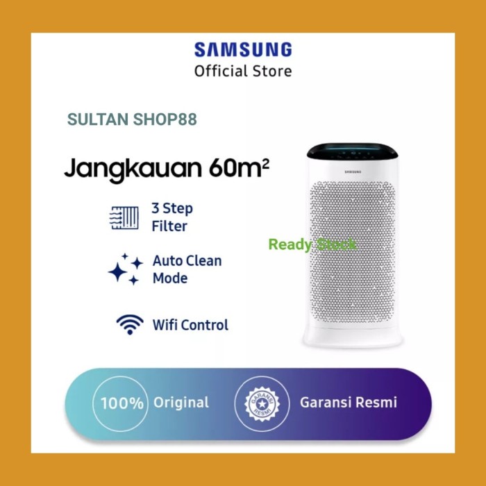 NEW Samsung Air Purifier AX60R5080WD/AX5000 (60 m2)