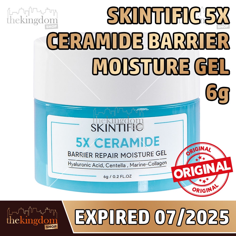 Jual Skintific 5X Ceramide Barrier Repair Moisture Gel 6g Moisturizer ...