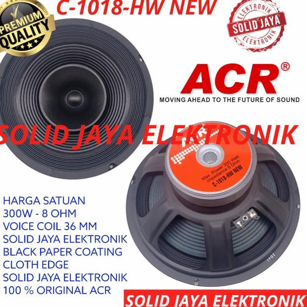 SPEAKER ACR 10 INC FULL RANGE C 1018 HW C-1018-HW NEW FULLRANGE INCH