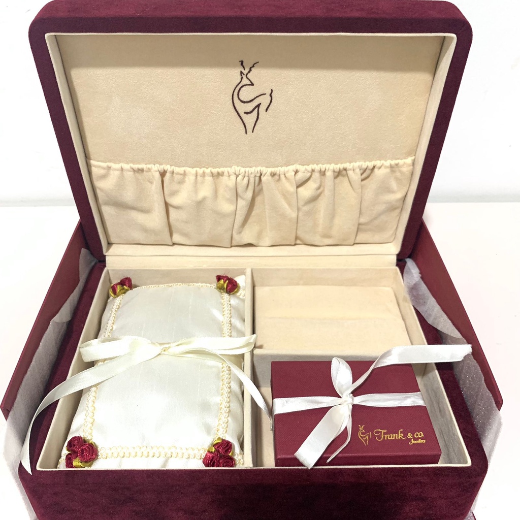 Frank & Co Jewellery Box / Wedding Box / Kotak Perhiasan