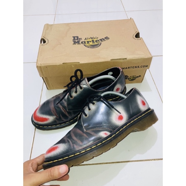 Sepatu Bekas Dr Martens 1461 Multicolor Rub Off