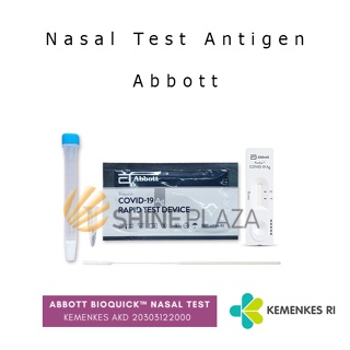 Image of thu nhỏ Abbott Bioquick Nasal Alat Swab Rapid Test Antigen Set Satuan Original #0