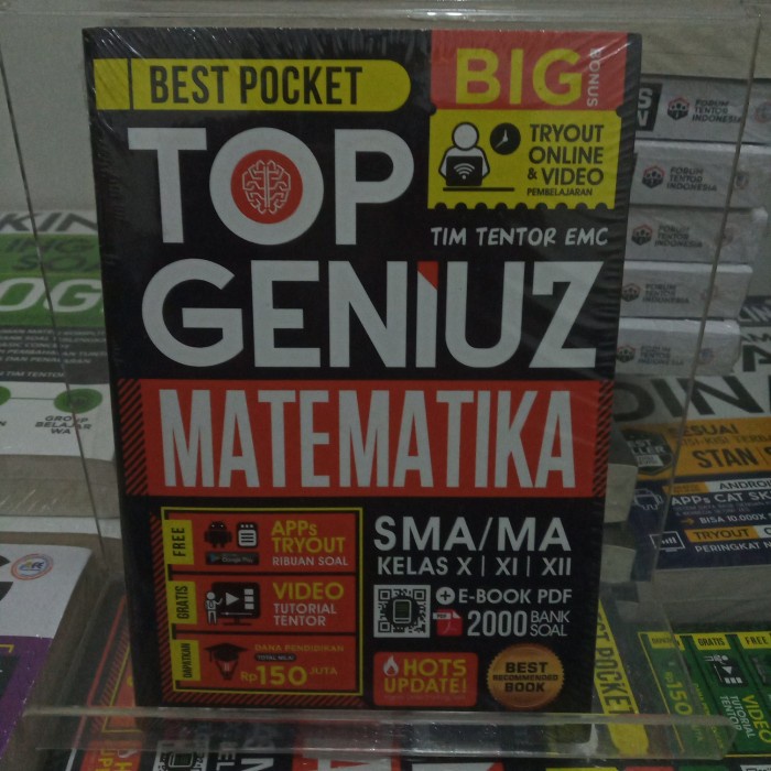 Books Buku Best Pocket Top Genius Matematika Sma