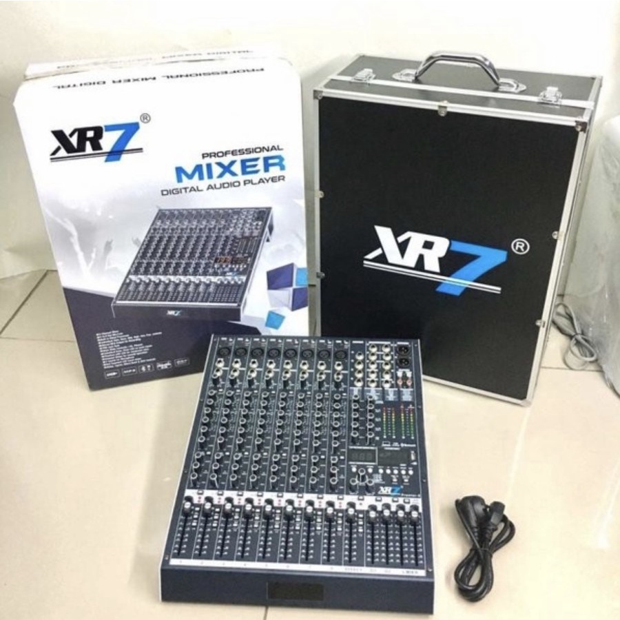 Mixer XR7 Premier 8 Original 8 Channel Bluetooth - USB