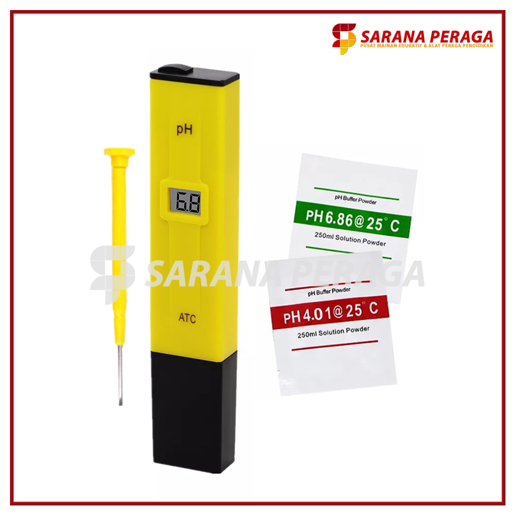 SaranaPeraga - Ph Meter Digital - Alat Peraga Laboratorium Kimia
